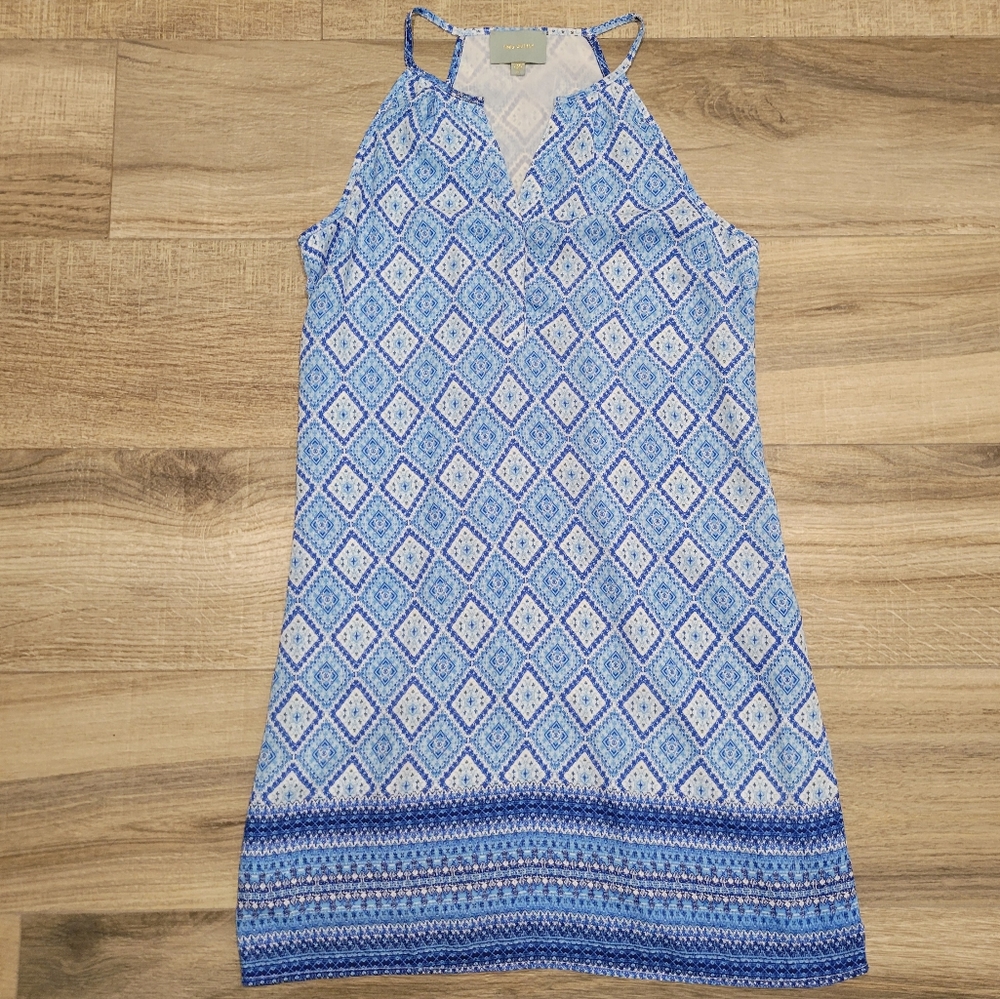 Skies Are Blue Anthropologie Diamond Shift Dress Women's Small